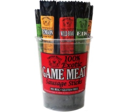 Buffalo Bills 100% Exotic Game Meat Sausage Sticks